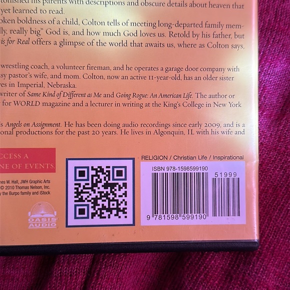 AUDIO BOOK Heaven if for real plus PDF by Todd Burpo including interview - Picture 9 of 16